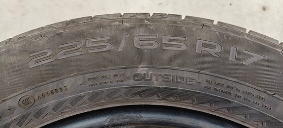 Kesärenkaat Nokia Wetproof SUV 225/65R17 (2kpl)
