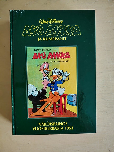 Aku Ankka ja kumppanit näköispainos vuosikerrasta 1953