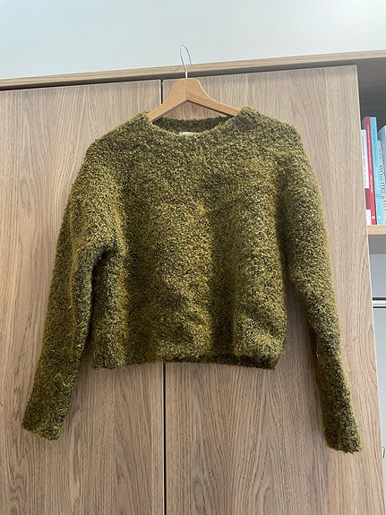 COS mohairvillaneule XS vihreä