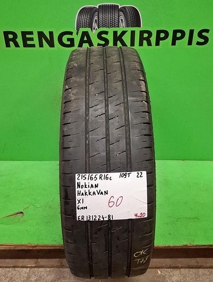 215/65R16C Nokian Hakka Van 109T kesä