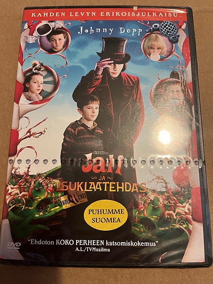 Jali ja suklaatehdas DVD