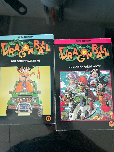 Dragon Ball -mangat 13 ja 36