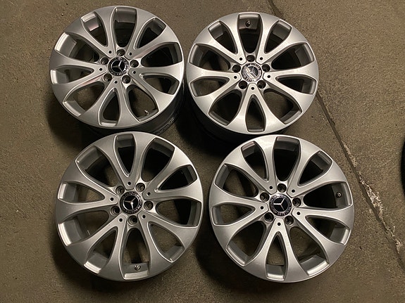 Mercedes Benz alkuperäiset vanteet 7,5Jx17 ET40 5x112