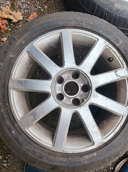 17" 5x112 audin vanteet 5kpl