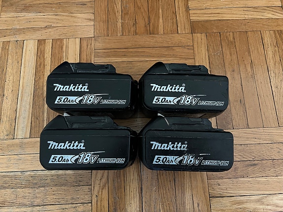 Makita 18V 5,0Ah akkupaketti