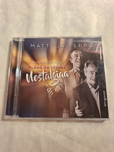 CD Matti ja Teppo Elämä on täynnä nostalgiaa