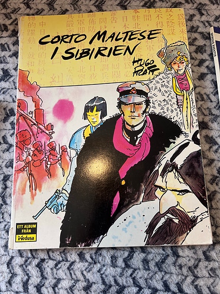 Corto Maltese i Sibirien sarjakuva-albumi