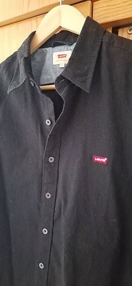 Levi’s miesten kauluspaita S musta
