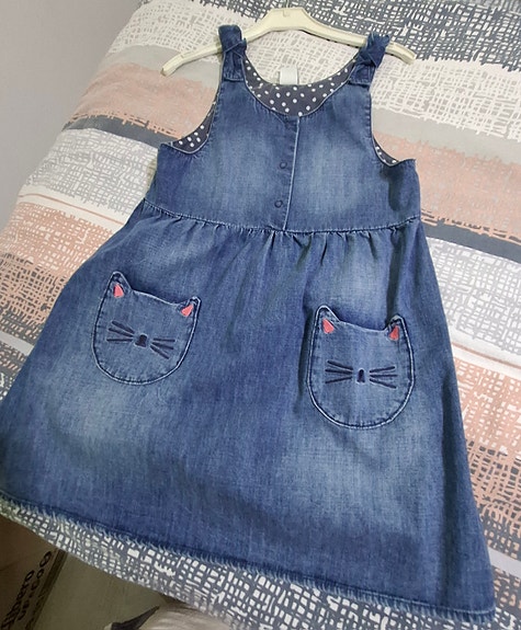 Lindex farkkumekko 122/128