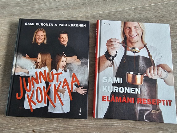 Kirjat 5€/kpl Kaija Koo, Samuli Putro, Veitola, Tunna Milonoff
