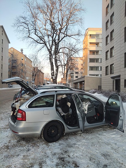 Vetokoukku Skoda Octaviaan 1.4 TSI vm2012
