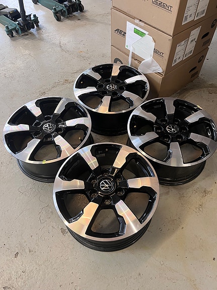 Käytetty vannesarja volkswagen amarokista 6x139.7