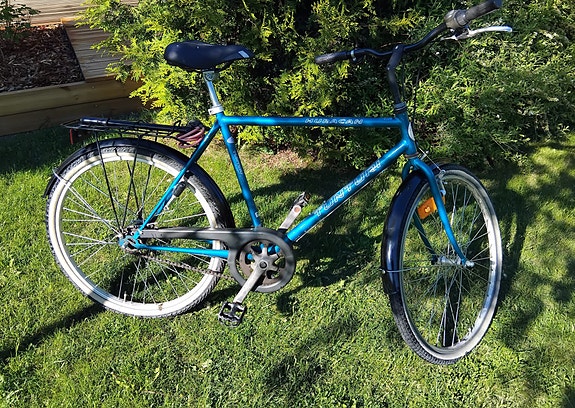 Tunturi Huracan 26" 7-vaihteinen miesten kaupunkipyörä