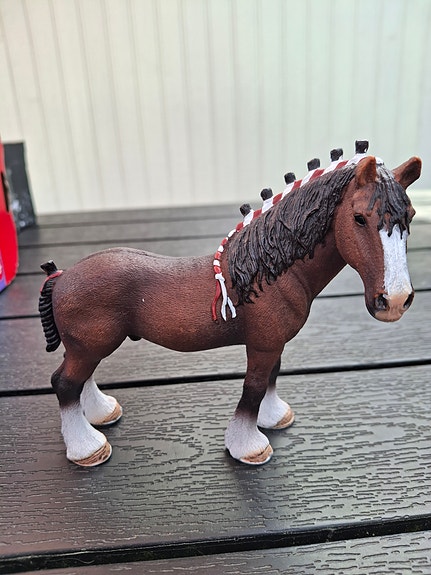 Schleich tumman ruskeita hevosia