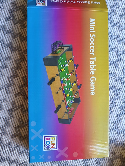 Fun Box Mini Soccer Table Game pöytäjalkapallo
