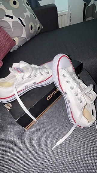 Converse All Star tennarit koko 35 valkoinen