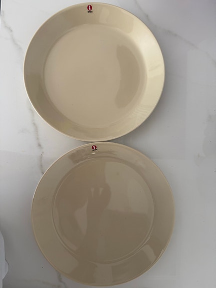 Iittala lautaset pellava 2 kpl