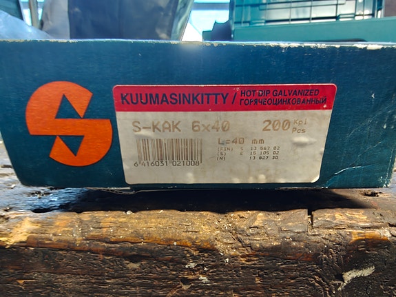 6x40 kiila-ankkuri