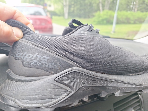Salomon alpha cross polkujuoksukengät