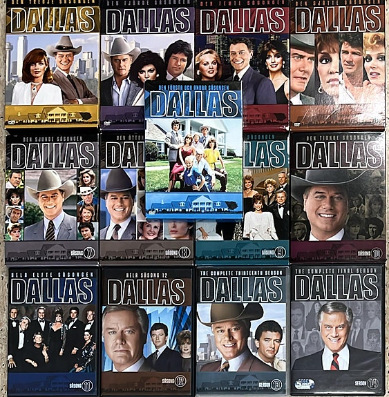 Dallas, kaikki kaudet 1-14