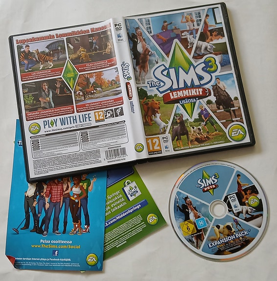 The Sims 3: Lemmikit PC CD-ROM
