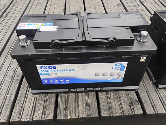 Exide Marine & Leisure akku 94ah veneeseen tai vapaa-aikaan