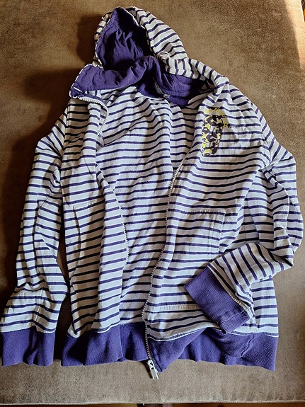 ESPRIT lasten huppari koko 152 valkoinen-violetti