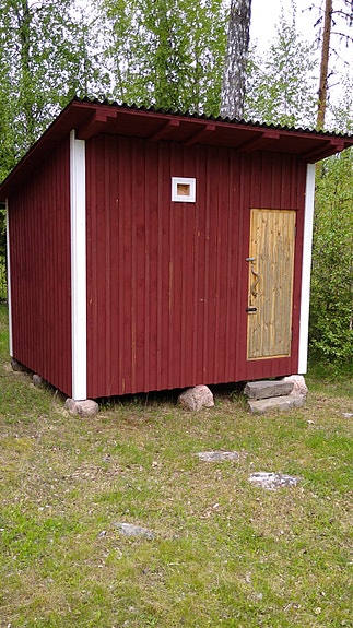 Pieni mökki tai sauna
