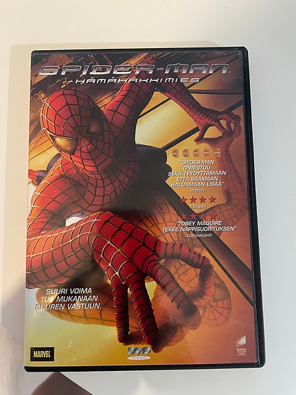 Spider-Man – Hämähäkkimies DVD-elokuva