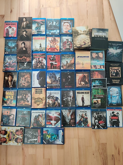 Bluray/DvD-kokoelma