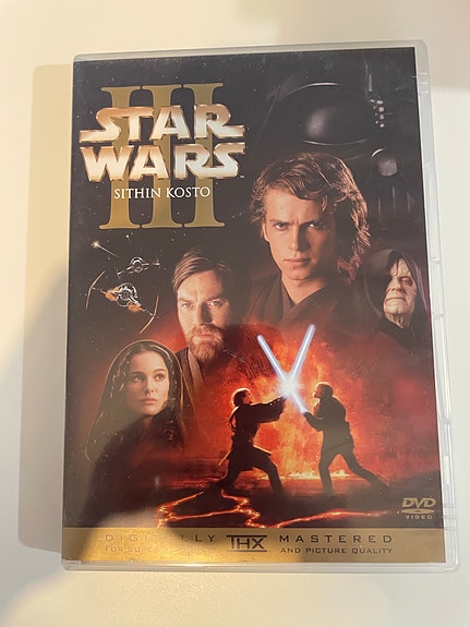 Star Wars Episodi III Sithin kosto DVD-elokuva