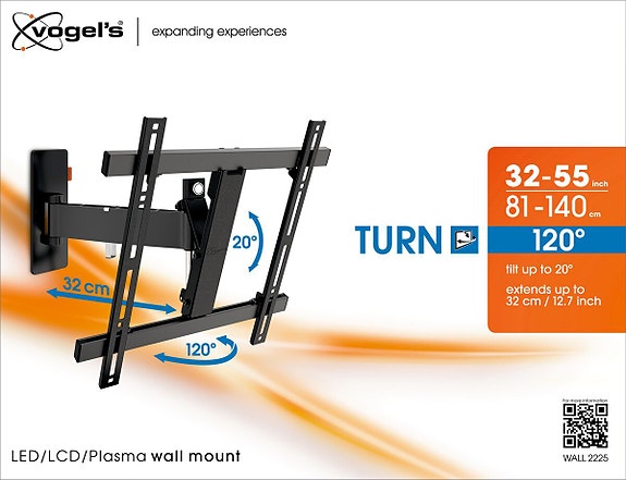 Vogels wall 2225 tv seinäteline 32-55"