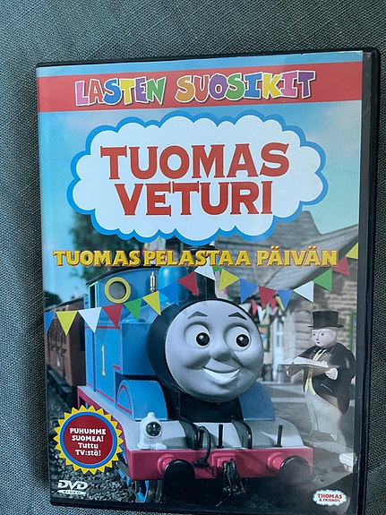 Tuomas Veturi DVD Tuomas pelastaa päivän DVD