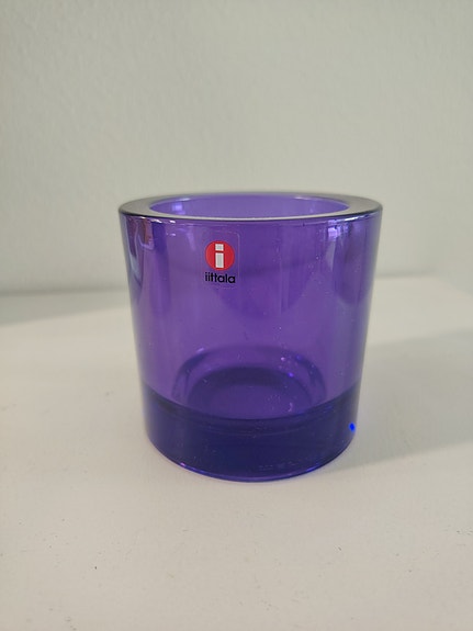 Iittala 80mm Kivi tuikkukippo violetti