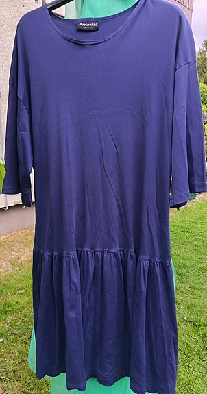 Marimekko frillahelma mekko, XL