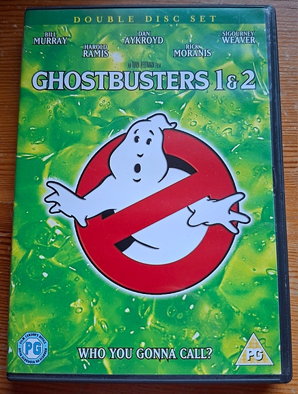 Ghostbusters 1 & 2 DVD-elokuvat