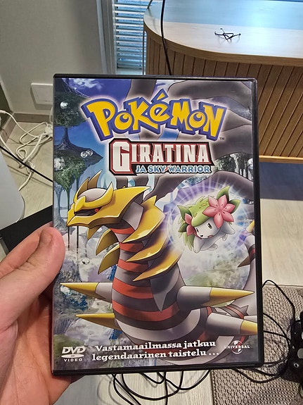 Pokemon Giratina ja Sky Warrior DVD