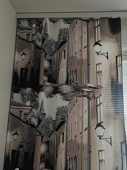 Vallila vanha Turku sivuverho