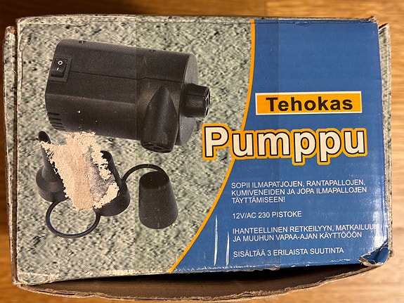 Ilmapatjan pumppu 12V