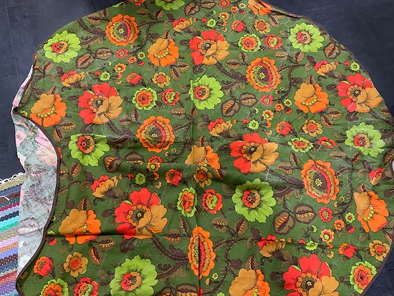 Pyöreä liina vintagea hal 145