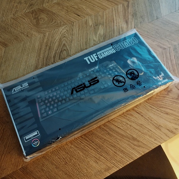 ASUS TUF Gaming Combo K1 näppäimistö ja M3 hiiri