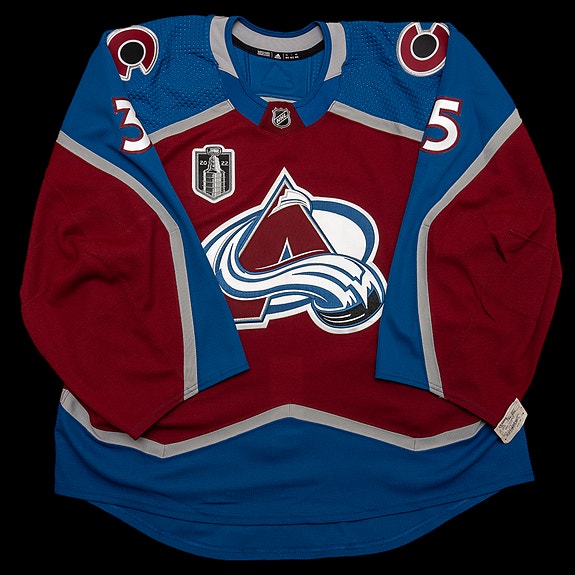 Darcy Kuemper Colorado Avalanche Adidas Made in Canada maalivahdin paita