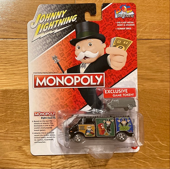 Monopoly Johnny Lightning Pop culture 1976 Dodge Van