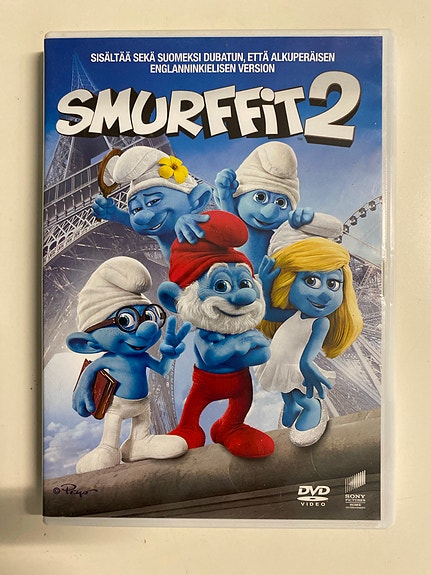 Smurffit 2 DVD-elokuva