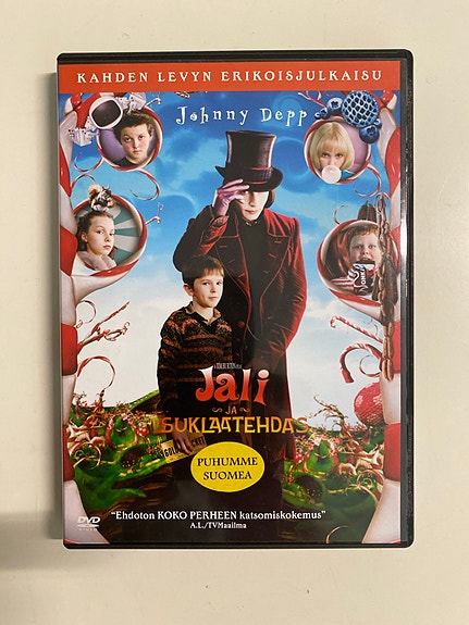 Jali ja suklaatehdas 2‑DVD elokuva (puhumme suomea)