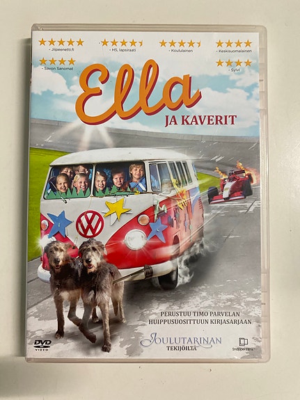 Ella ja kaverit DVD-elokuva