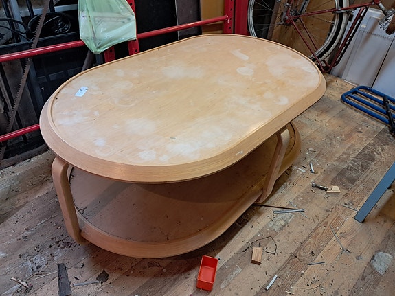 ASKO – suomalainen vintage sohvapöytä, 60–70 luku (?) – Made in Finland