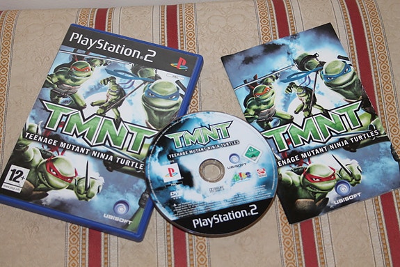 TMNT PS2 Teenage Mutant Ninja Turtles Playstation 2 peli Ubisoft 2007