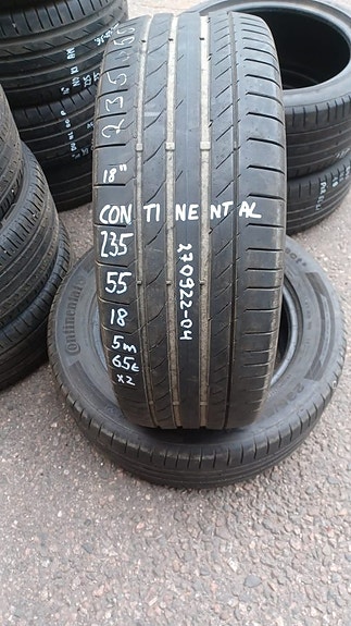 235/55R18 Continental kesärenkaat