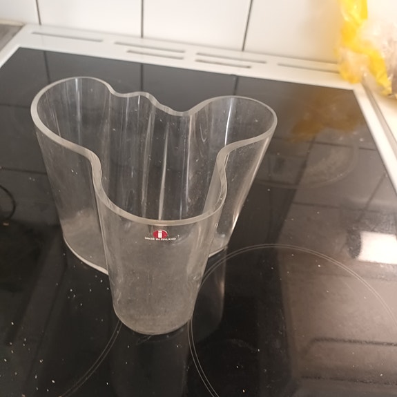Iittalan Aalto vaasi kirkas